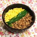 なつき☆ミ's cooksnap of when they made お弁当にも☆簡単 そぼろ丼.