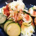 Fikamamma's cooksnap of when they made 試してみて！ズッキーニときゅうりのサラダ.