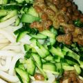 ☆やまん☆'s cooksnap of when they made 納豆ときゅうりの冷製バジルパスタ.