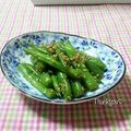 ねっちゃんっ's cooksnap of when they made めんつゆで簡単★いんげんのごま和え.