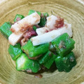 きららたけ's cooksnap of when they made ☆簡単！オクラと長芋の梅ポン酢和え☆.