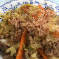 §§§§'s cooksnap of when they made 醤油とソースの焼きそばランチちょと大人.