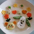 さくらごはん。's cooksnap of when they made 【誕生日】わんわん＆うーたんプレート.
