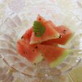 ☆Rokko☆'s cooksnap of when they made 美容・健康重視♡食べてみて♡スイカサラダ.