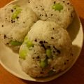 まんﾁｬﾝ's cooksnap of when they made 枝豆おにぎり.