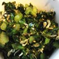 リュージュ☆'s cooksnap of when they made 大根の葉の炒め物.