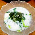B子chan's cooksnap of when they made さっぱり☆ワサビ風味♪♪長芋トロロれん草.
