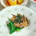 SP♪'s cooksnap of when they made ネバネバ納豆梅あんのおひたし.