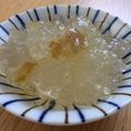 いーてぃーちゃん's cooksnap of when they made 超簡単♪　梅シロップでつくる「梅かん」.
