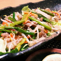 京ん家's cooksnap of when they made 豚肉とにんにくの芽のオイスター炒め♪.
