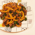 hirachire's cooksnap of when they made オイスター炒めのタレで★青椒肉絲風.