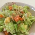 ゆ〜ぴゆ〜ぴ's cooksnap of when they made ♡オーロラソースのホットサラダ♡.