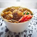 kaokaofood's cooksnap of when they made とり天丼.