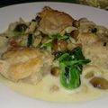 アスカチャチャ's cooksnap of when they made きのこたっぷり♪鶏肉のクリーム煮☆.