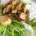 みるきー猫ちゃん's cooksnap of when they made エリンギと水菜のシャキシャキサラダ.