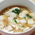 LabLovLiv's cooksnap of when they made ５分で!!豆腐と卵のとろみ中華スープ.