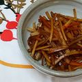 プリティ60's cooksnap of when they made きんぴらごぼう.
