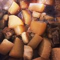 mieeeeちゃ's cooksnap of when they made 豚バラ大根.