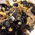 しきままーーーん's cooksnap of when they made ガッツリ男子納得。うちのキクラゲ炒め.
