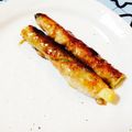 まめたりり's cooksnap of when they made 簡単！豚バラのアスパラ巻き.