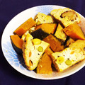 とこきち's cooksnap of when they made 簡単！がんもとかぼちゃの蒸し煮.
