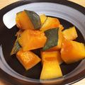 イエス☆暇人's cooksnap of when they made 和食・かぼちゃの煮物（含め煮）お弁当にも.