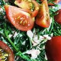くみふる's cooksnap of when they made おかひじきのツナマヨサラダ.