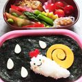 ピカリコ's cooksnap of when they made 雨の日に＊キャラ弁＊カタツムリ.