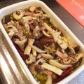 ままままーり's cooksnap of when they made 無印ホーローで作る茸とベーコンのマリネ.