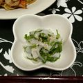 はるいろいちご's cooksnap of when they made イカソーメンの白ごま大葉和え.