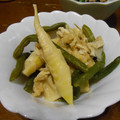ramieru's cooksnap of when they made 淡竹（ハチク）とインゲンと油揚げの煮物.
