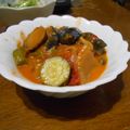 ramieru's cooksnap of when they made ズッキーニと小松菜のトマト煮込み.