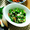 賢くんママ's cooksnap of when they made 我が家のオクラぶし♪.