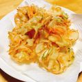 クック65DEG8☆'s cooksnap of when they made アスパラ & 新玉ねぎ のかき揚げ.