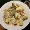 ak33892's cooksnap of when they made りんごと(*^^*)さつまいもの卵サラダ.