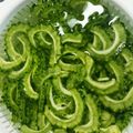 nontan0201's cooksnap of when they made 苦味軽減！ゴーヤーの下処理.