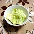 ぽちこ（マイ）'s cooksnap of when they made 5分deキャベツのシャキシャキおつまみ☆.