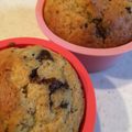 なつみみずく's cooksnap of when they made チョコチップバナナマフィン.