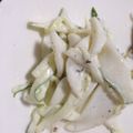 クック3WI5PE☆'s cooksnap of when they made ☆板かまぼこときゅうりのサラダ☆.
