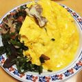 アニマルまま's cooksnap of when they made ほうれん草のバター炒め・チー玉子のせ♪.