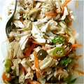 よっしー25's cooksnap of when they made ㋻旨味☆キュウリと蒸し鶏の和え物.