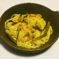 クラウン1121's cooksnap of when they made あさりとエビのペペロンチーノ.