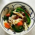 海と空☆'s cooksnap of when they made 肉ふわっ、野菜シャキッ★塩麹の豚菜炒め.