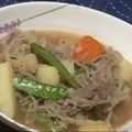 ルンバーバ's cooksnap of when they made ＊圧力鍋で我が家の肉じゃが＊.