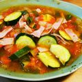 クック4M0QP5☆'s cooksnap of when they made レンジで簡単！ベーコンのラタトゥイユ.