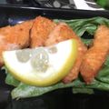 ALOHAnon's cooksnap of when they made 鮭のムニエル醤油レモンバター風味.