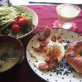 なみなみだっちゃ's cooksnap of when they made ツルツルもちもち！簡単、ベーグル。.