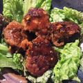 たろぷぅ's cooksnap of when they made 椎茸の肉詰め?肉のせ？照り焼き.
