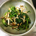 m10y2w's cooksnap of when they made さっぱり★ほうれん草としめじのおひたし.