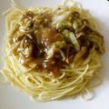モグちゃん♡'s cooksnap of when they made 簡単！きのこの和風あんかけパスタ.